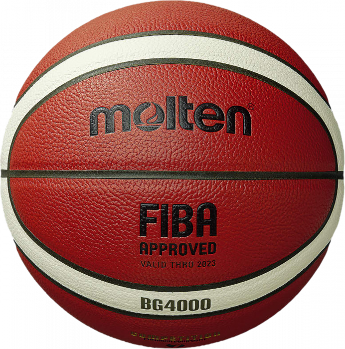 Molten - Basketball Model 4000 (Gf) Sz.7 - Orange & weiß