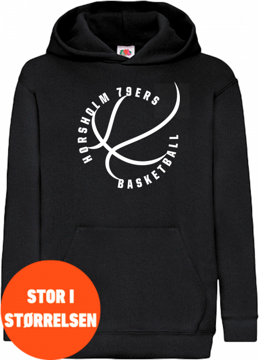 Fruit of the loom - 79Ers Classic Hoodie Kids - Nero