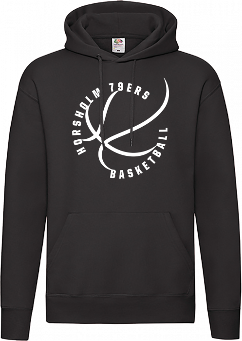 Fruit of the loom - Hørsholm 79Ers  Cotton Hoodie - Black