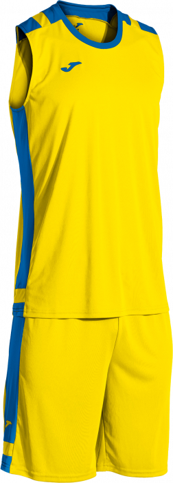 Joma - Lider Basketball Set - Gelb & königsblau