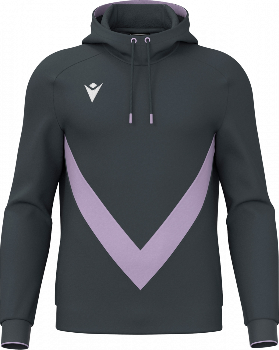 Macron - Fenders Hoodie - Anthracite & lilac