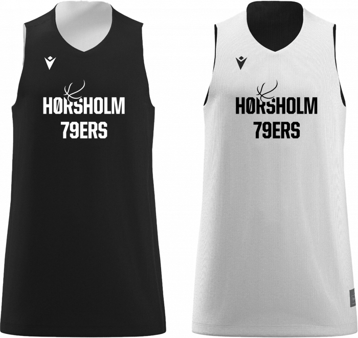 Macron - Hørsholm 79Ers Reversible T-Shirt - Black & white