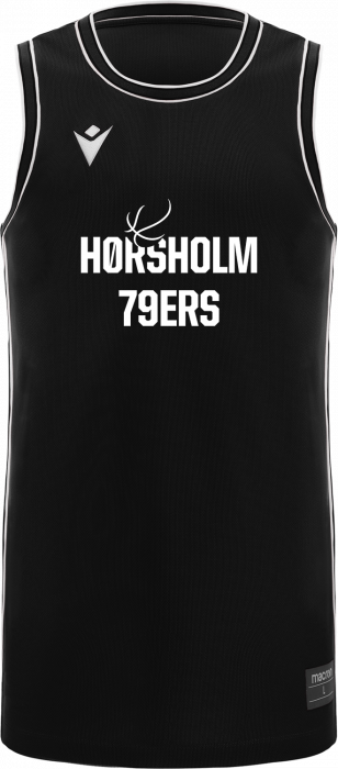 Macron - Hørsholm 79Ers Away Jersey - Black & white