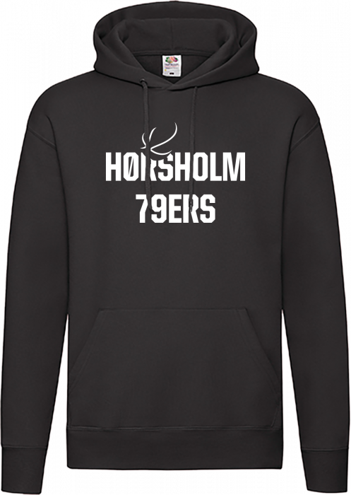 Fruit of the loom - Hørsholm 79Ers Cotton Hoodie - Nero